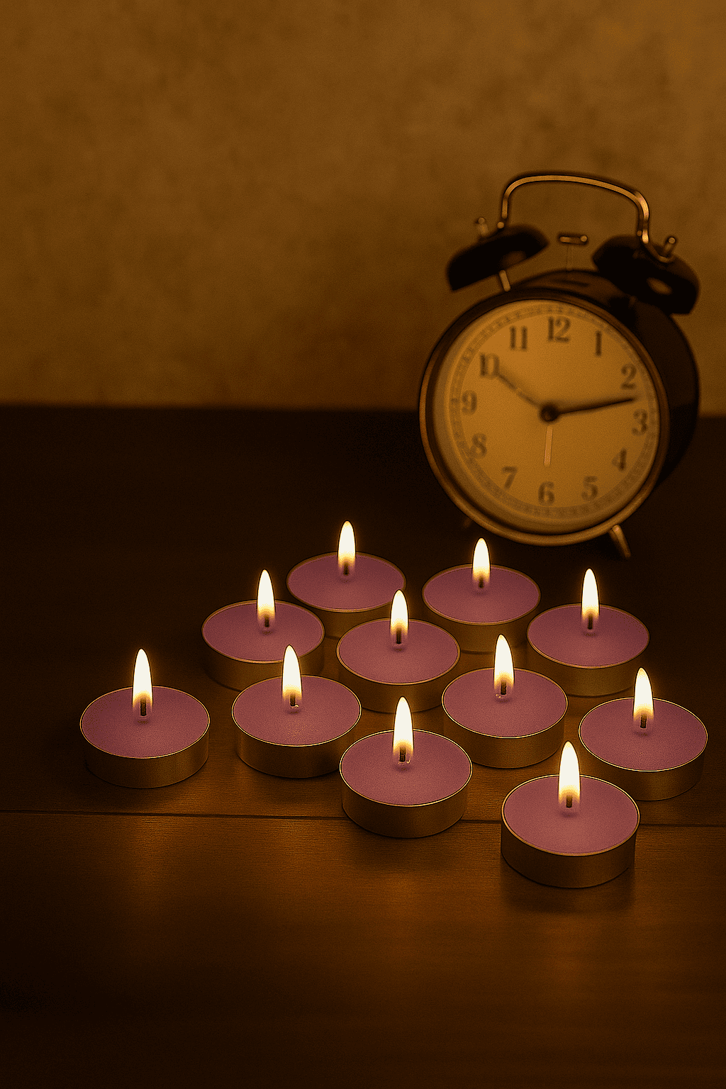 Solimo Unscented Wax Tealight Candles – Long Burning Tea Light Set of 100 for Home Décor, Puja, and Events Thumbnail 2