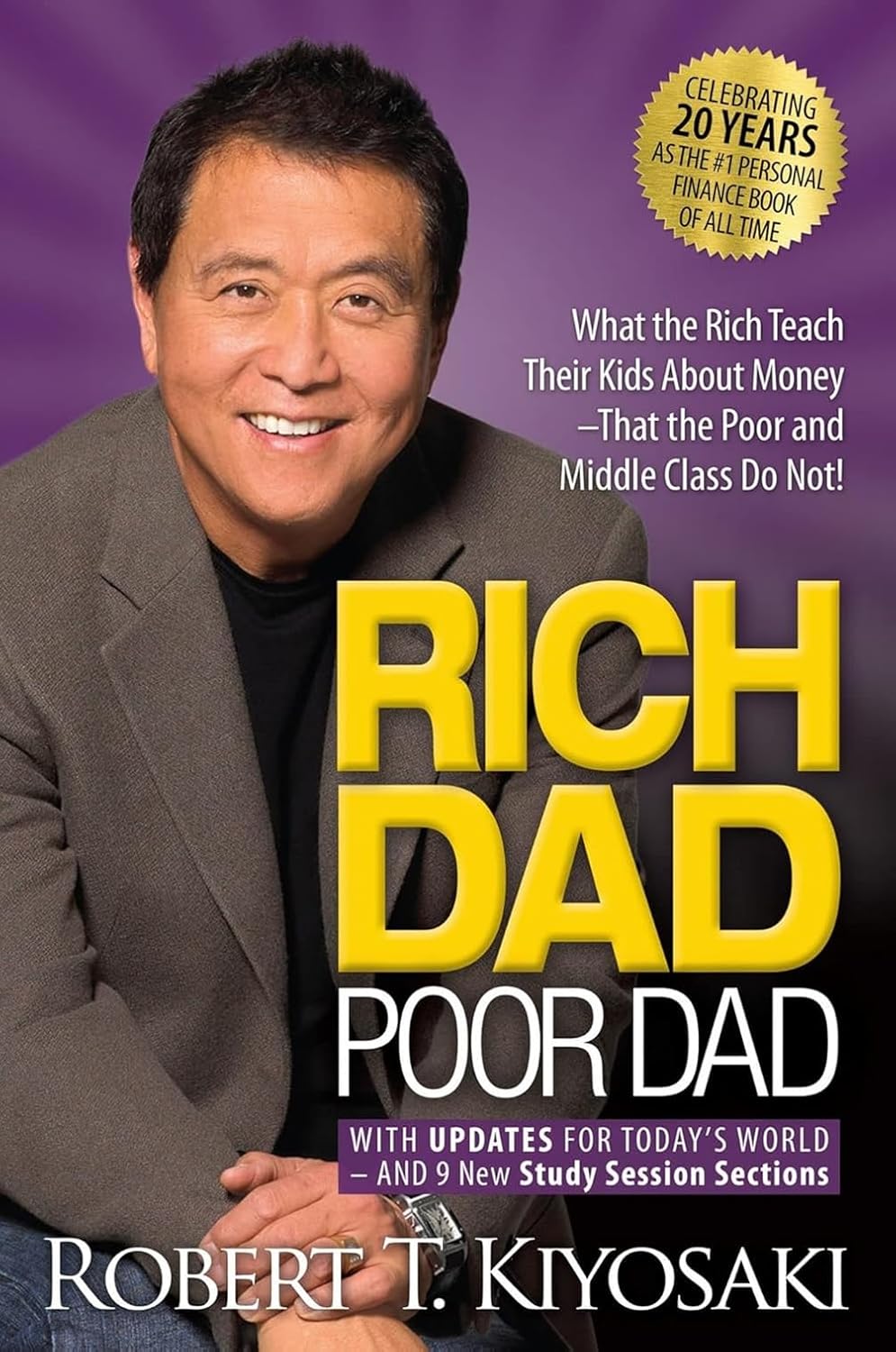Rich Dad Poor Dad (Paperback) – Robert Kiyosaki – Build Wealth Mindset & Financial Freedom
