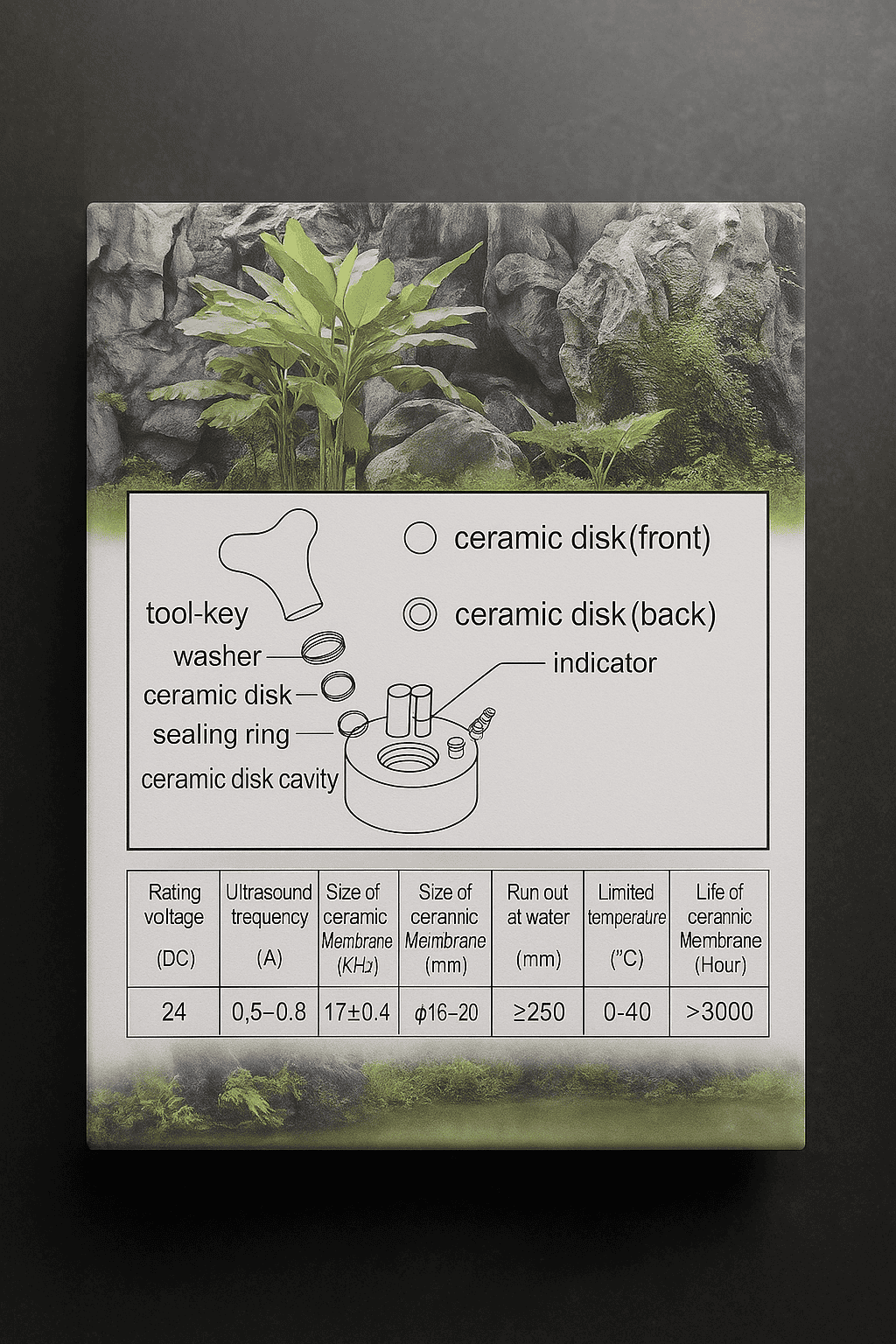 Fog Machine Atomizer with 12 LED Lights – 220V Ultrasonic Mist Maker Humidifier for Indoor Fountain, Home Decor & Garden Use (Fog Light Effect) Thumbnail 9