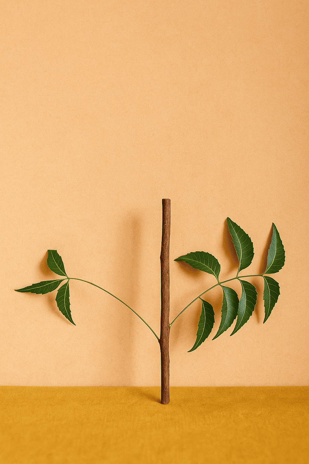 Natural Neem Sticks for Oral Care – Ayurvedic Herbal Datun | Neem Toothbrush Stems for Teeth Cleaning & Gum Health (Pack of 15) Thumbnail 5