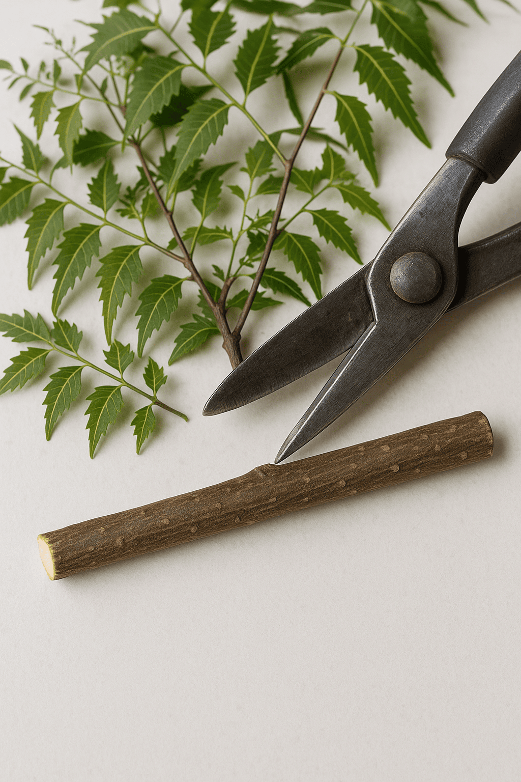 Natural Neem Sticks for Oral Care – Ayurvedic Herbal Datun | Neem Toothbrush Stems for Teeth Cleaning & Gum Health (Pack of 15) Thumbnail 2