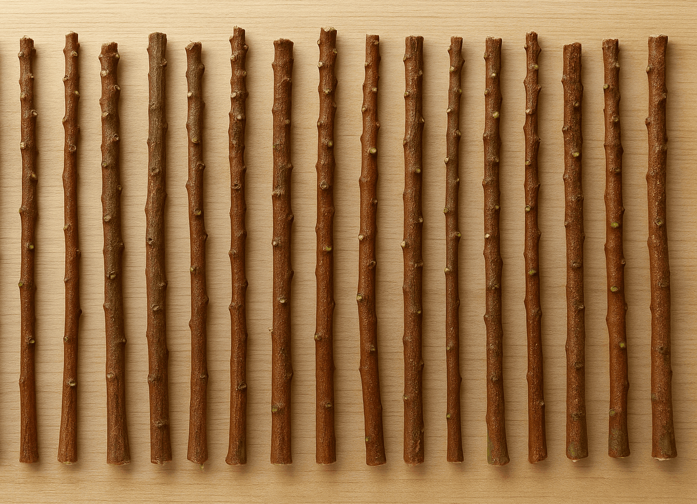 Natural Neem Sticks for Oral Care – Ayurvedic Herbal Datun | Neem Toothbrush Stems for Teeth Cleaning & Gum Health (Pack of 15) Thumbnail 3